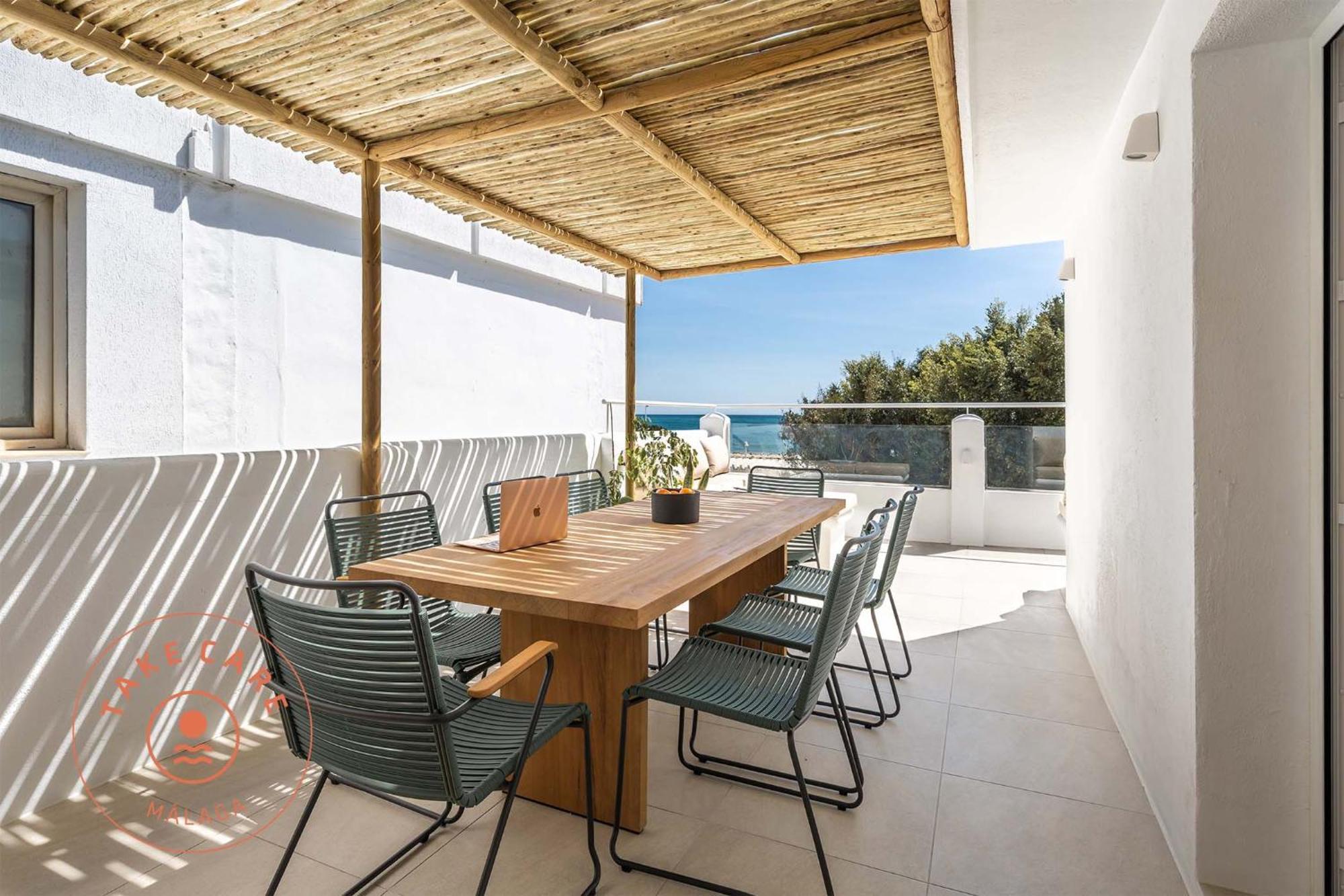 Luxury Beach House In El Palo! - Tcm Malaga Bagian luar foto