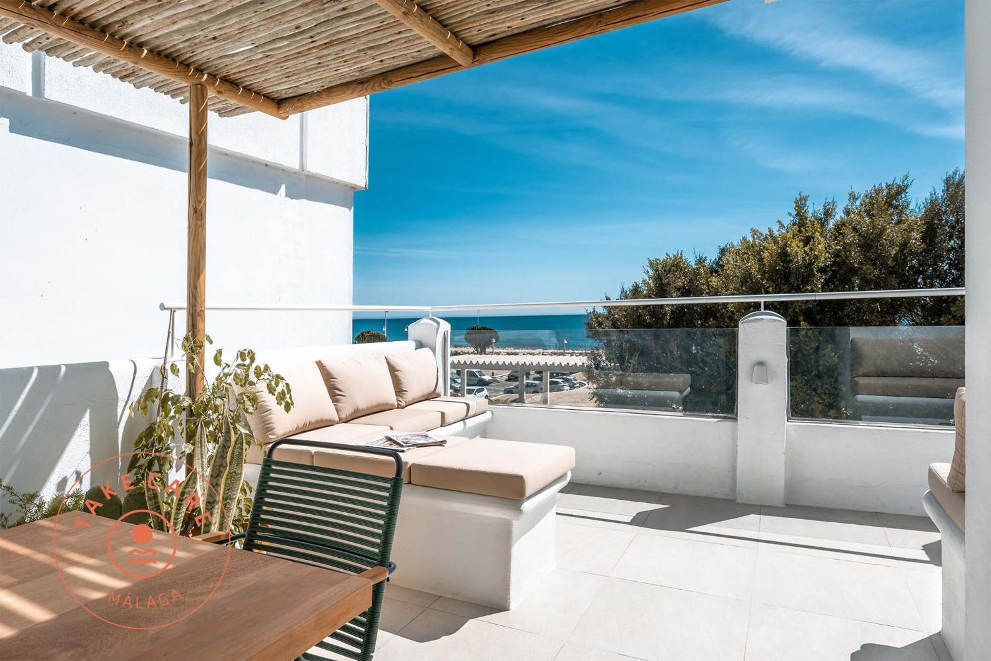 Luxury Beach House In El Palo! - Tcm Malaga Bagian luar foto